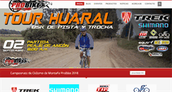 Desktop Screenshot of probikeperu.com